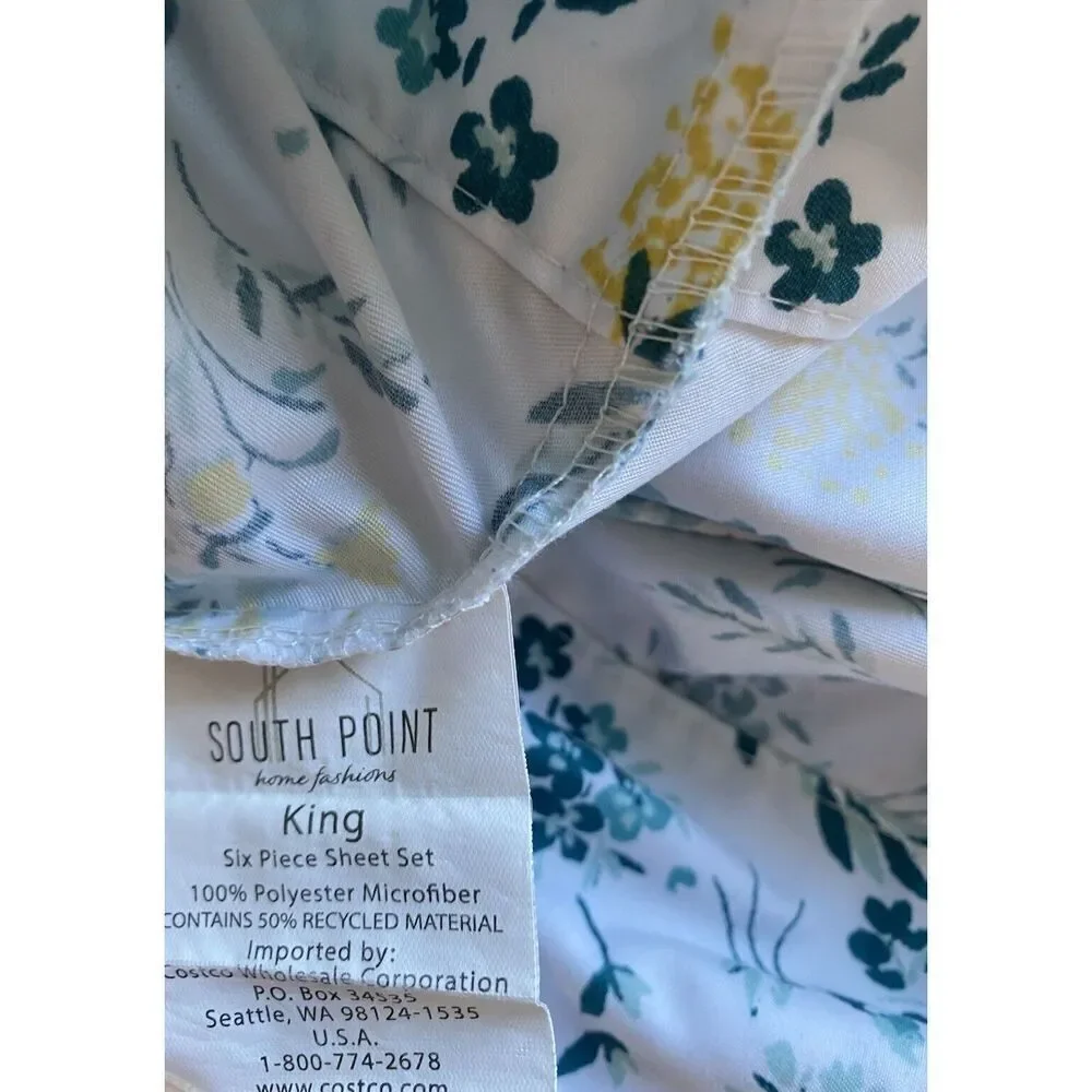 South Point Floral Bed Pillowcases